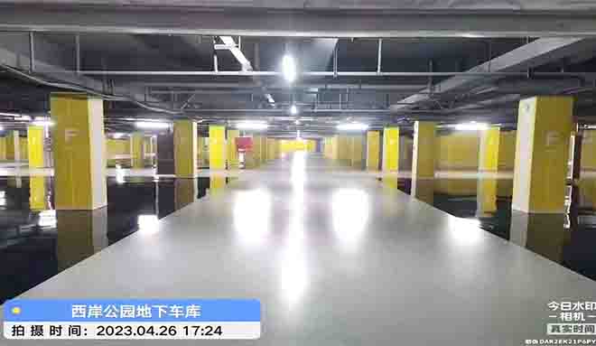 项目快讯|项目回顾：6 万㎡西岸公园车库焕新！通道 ＋ 车位双工艺，解决大型社区停车地面痛点